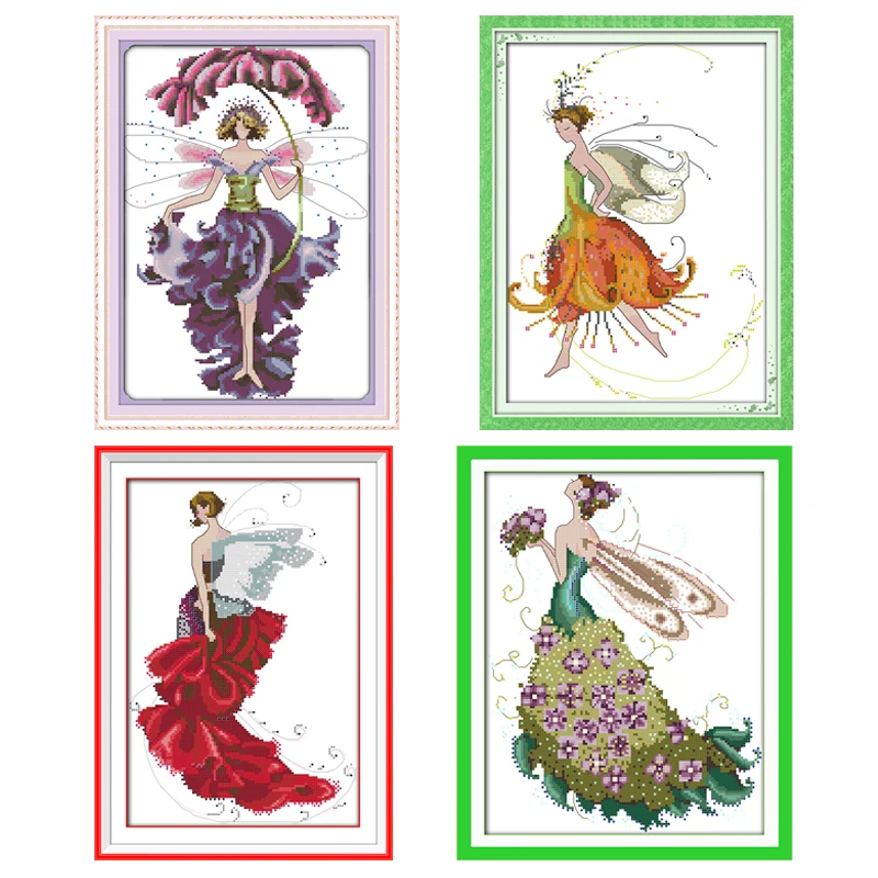 Textile Sewing Patterns - Joy-Friday-kits de ponto cruz, feitos de