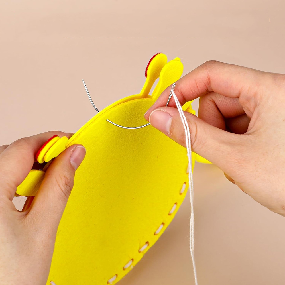 4 pçs agulha de costura couro  - Textile Sewing Kit avaliação e preço
