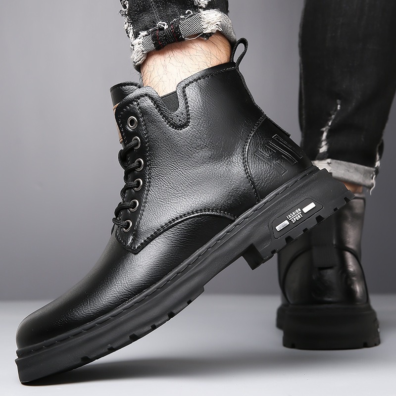 Botas masculinas novas de outo - Sewing Nylon avaliação e preço