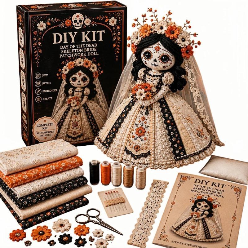 Novo Kit DIY de Boneca de Reta - Textile Sewing Kit avaliação e preço