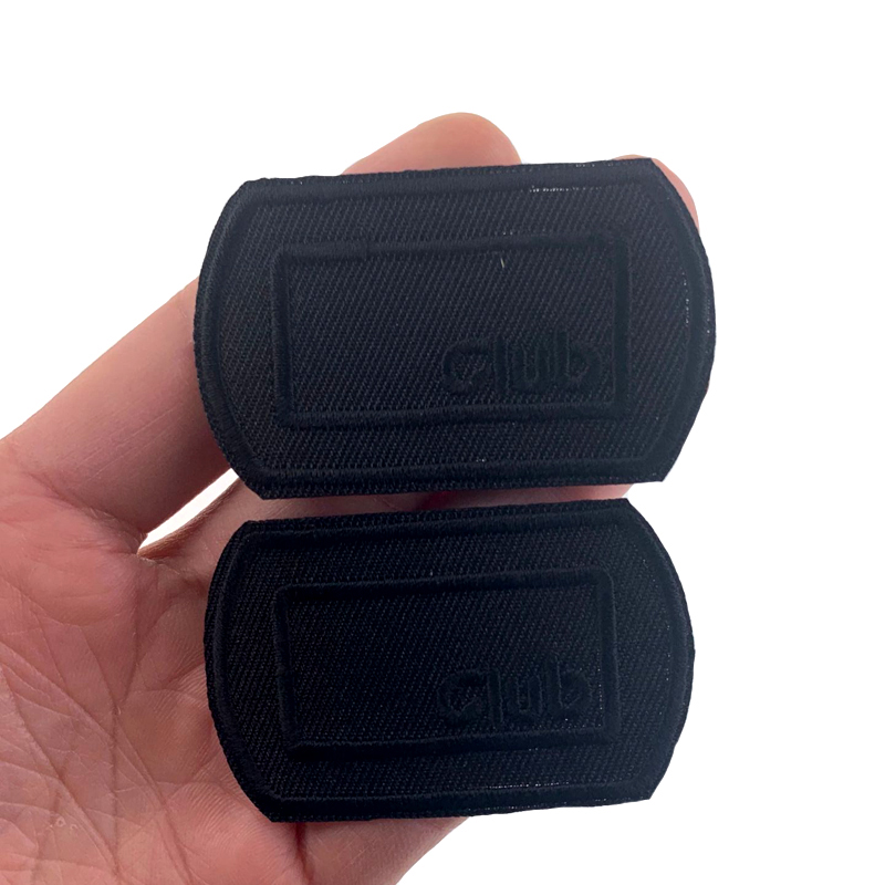 5 pçs remendos pretos para rou - Velcro Sew On avaliação e preço