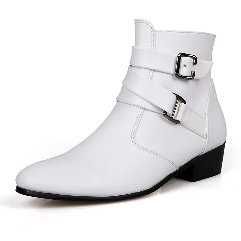 Novas botas masculinas de cour - Sewing Nylon avaliação e preço