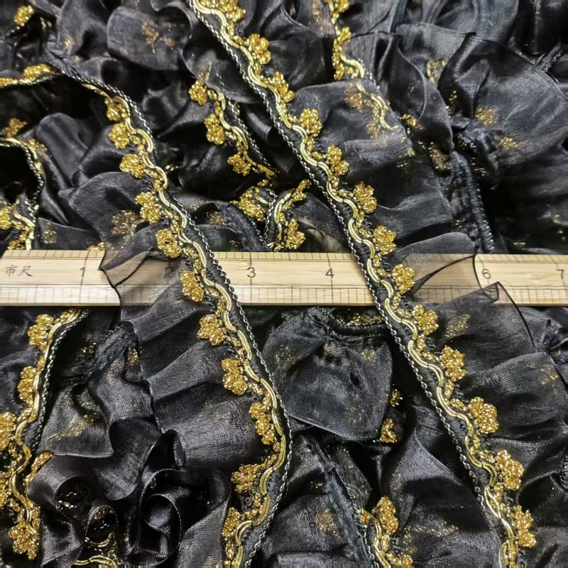 3 jardas e 5 cm de renda pliss - Textile Sewing Factory avaliação e preço