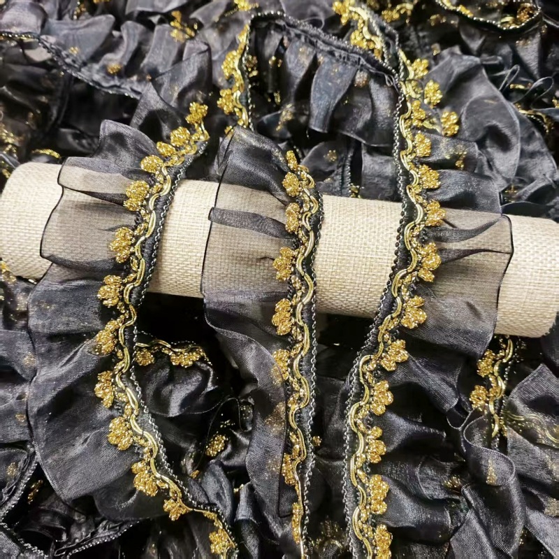 3 jardas e 5 cm de renda pliss - Textile Sewing Factory avaliação e preço