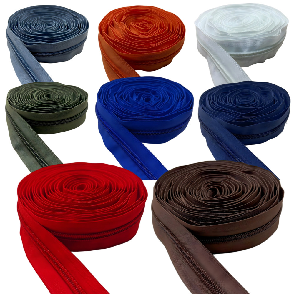 5/10/50M 5 #   Fita de Zíper d - Textile Sewing Factory avaliação e preço
