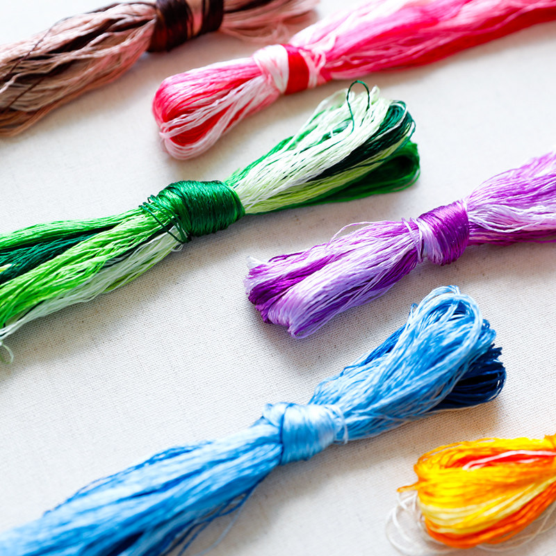 Fio de Seda para Bordado Suzho - Textile Sewing Kit avaliação e preço