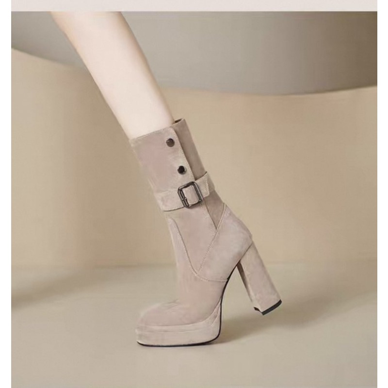 Mais Vendido: Botas Femininas  - Sewing Nylon avaliação e preço