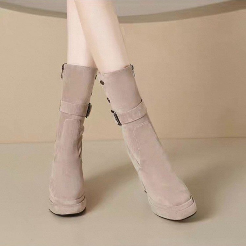 Mais Vendido: Botas Femininas  - Sewing Nylon avaliação e preço