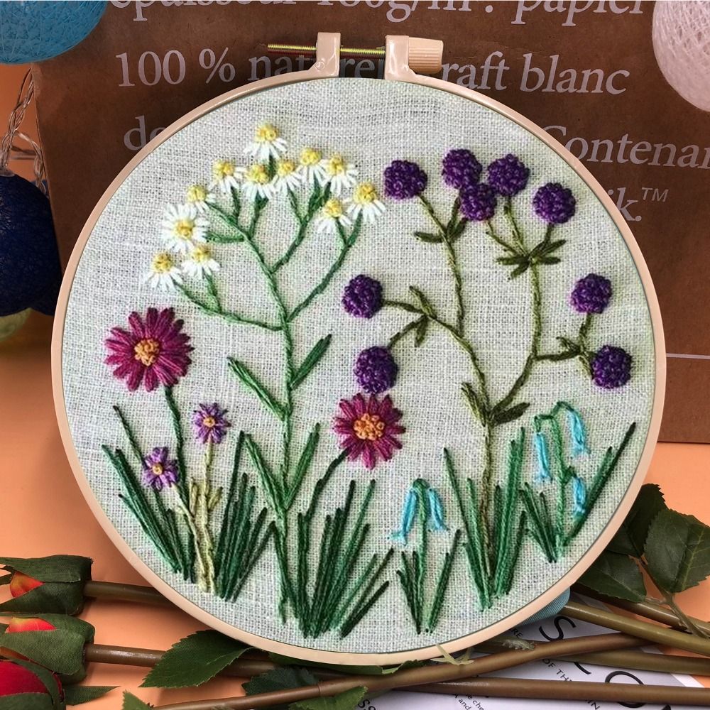 Padrão de flor diy kits de bor - Textile Sewing Patterns avaliação e preço