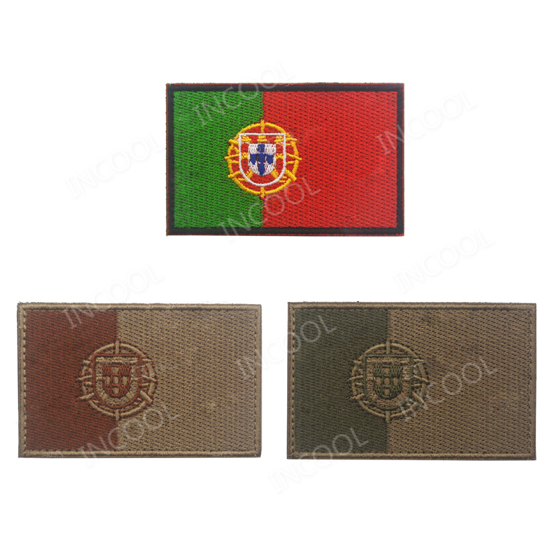 Bandeiras de portugal bordadas - Velcro Sew On avaliação e preço