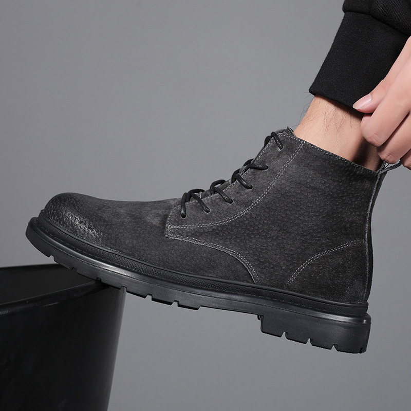 Botas masculinas outono e inve - Sewing Nylon avaliação e preço