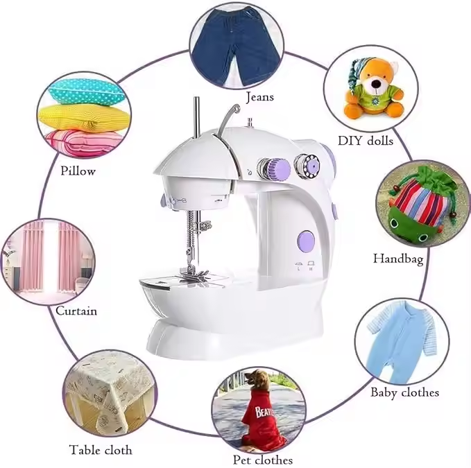 Mini máquinas de costura elétr - Textile Sewing Factory avaliação e preço