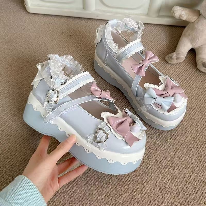 Sapatos Plataforma Lolita para - Sewing Nylon avaliação e preço
