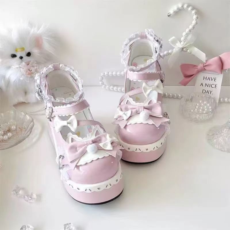 Sapatos Plataforma Lolita para - Sewing Nylon avaliação e preço