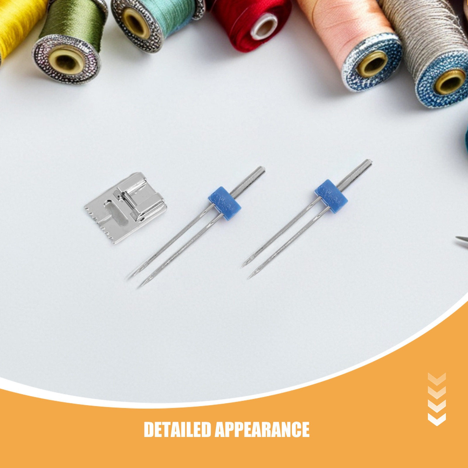 4 Conjuntos de Agulhas Duplas  - Sewing Roll avaliação e preço