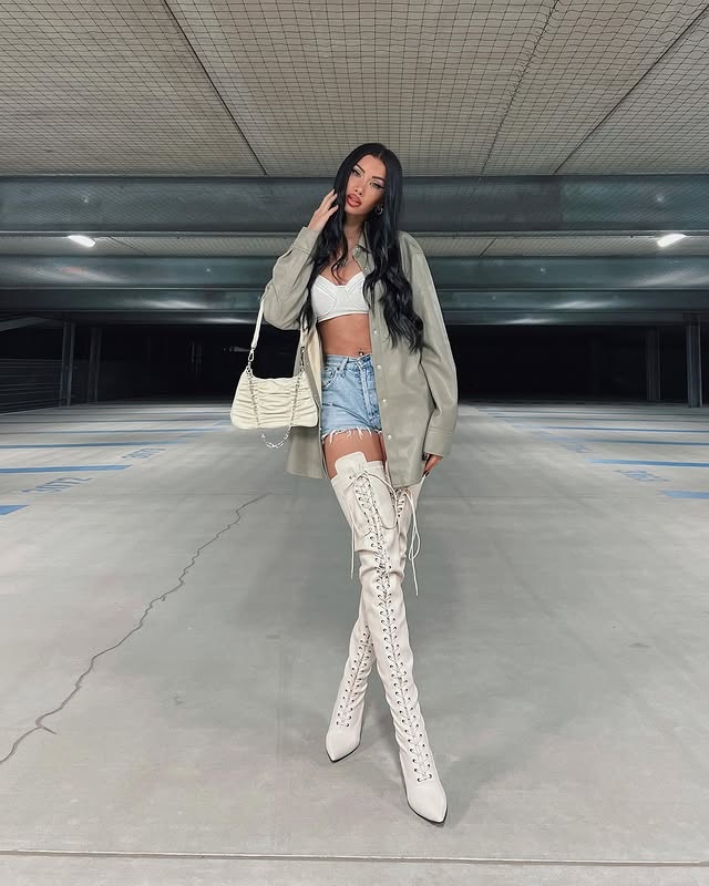 2025 mulheres sexy botas de co - Sewing Nylon avaliação e preço