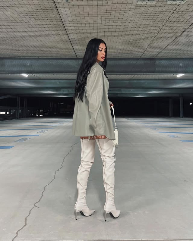 2025 mulheres sexy botas de co - Sewing Nylon avaliação e preço